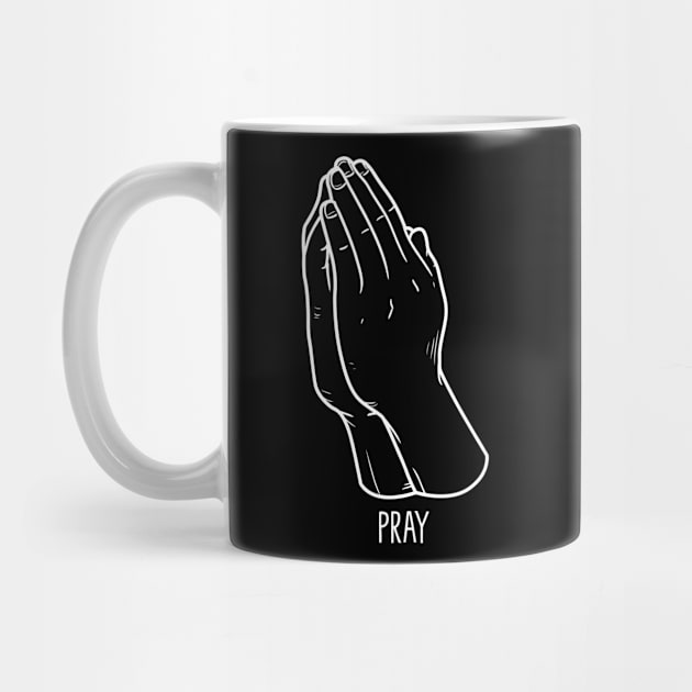 Pray Hand Sign by Tee Tow Argh 